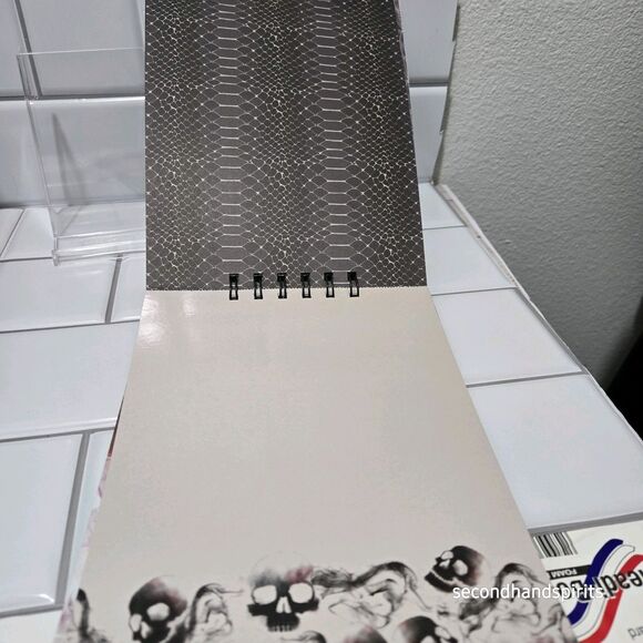 Dark Aesthetic Witchy Journal – Handmade Spiral Notebook ~ 30 pages Cardstock - Picture 7 of 15